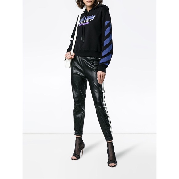 Off White C/O Virgil Abloh Princess Cotton Hoodie - Picture 3 of 8